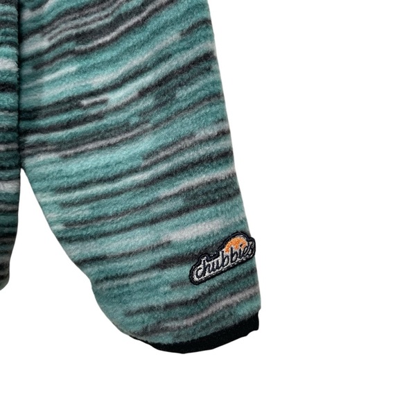 NWT Chubbies The Alpine Quarter-Zip Fleece Jacket Size M - Picture 3 of 7